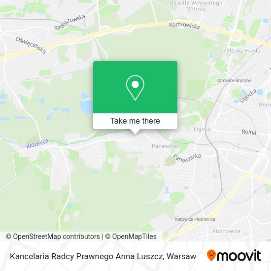 Kancelaria Radcy Prawnego Anna Luszcz map