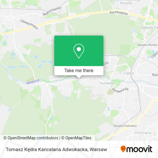 Tomasz Kędra Kancelaria Adwokacka map