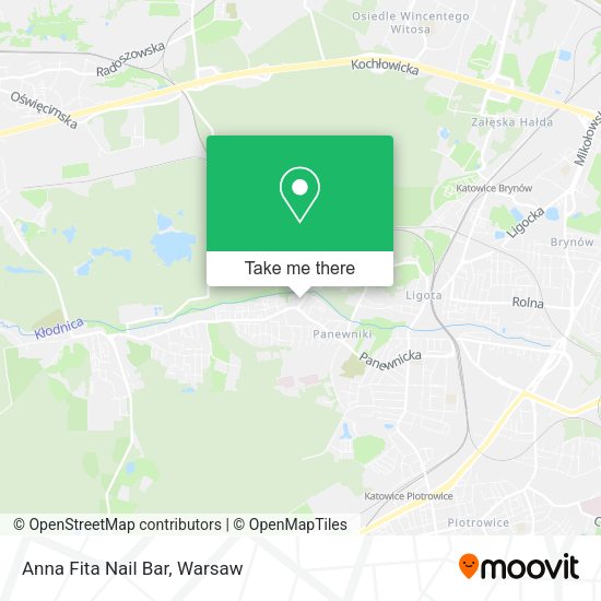 Anna Fita Nail Bar map