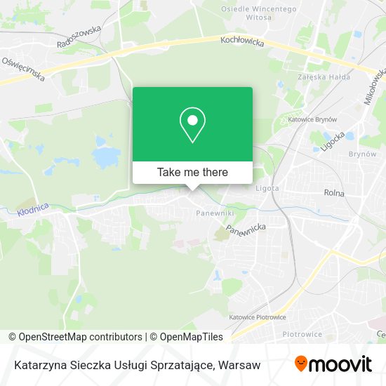 Katarzyna Sieczka Usługi Sprzatające map