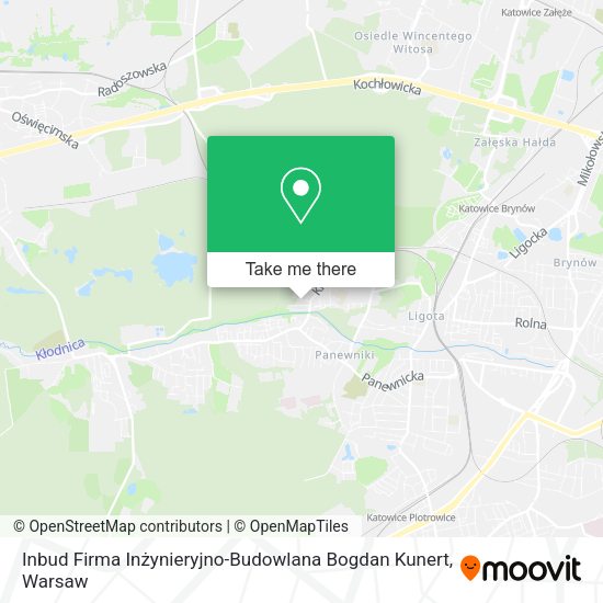 Inbud Firma Inżynieryjno-Budowlana Bogdan Kunert map