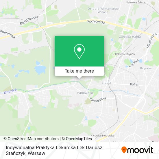 Indywidualna Praktyka Lekarska Lek Dariusz Stańczyk map