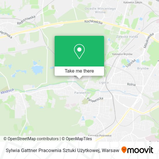 Sylwia Gattner Pracownia Sztuki Użytkowej map