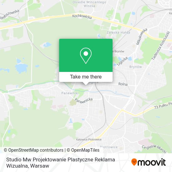 Studio Mw Projektowanie Plastyczne Reklama Wizualna map