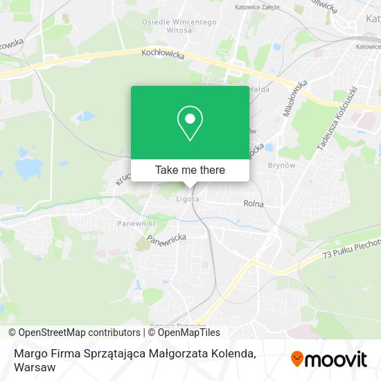 Margo Firma Sprzątająca Małgorzata Kolenda map