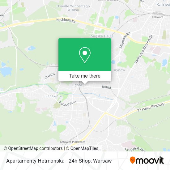 Apartamenty Hetmanska - 24h Shop map