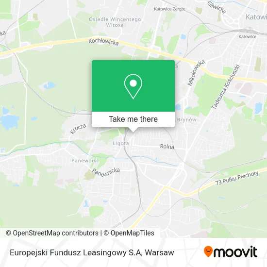Карта Europejski Fundusz Leasingowy S.A