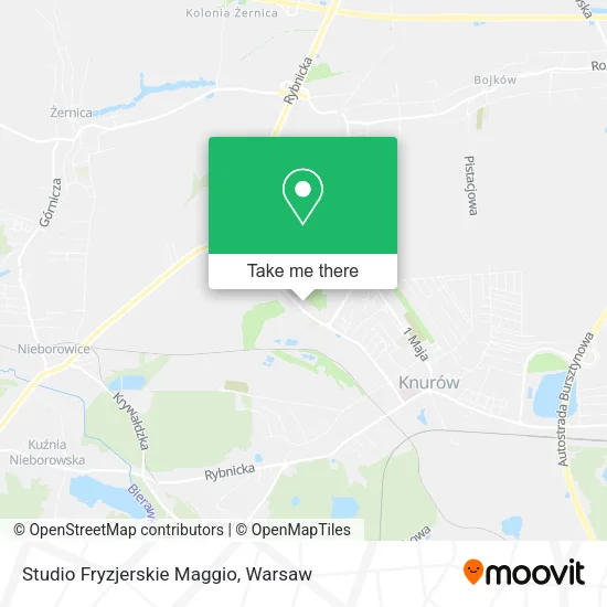 Карта Studio Fryzjerskie Maggio