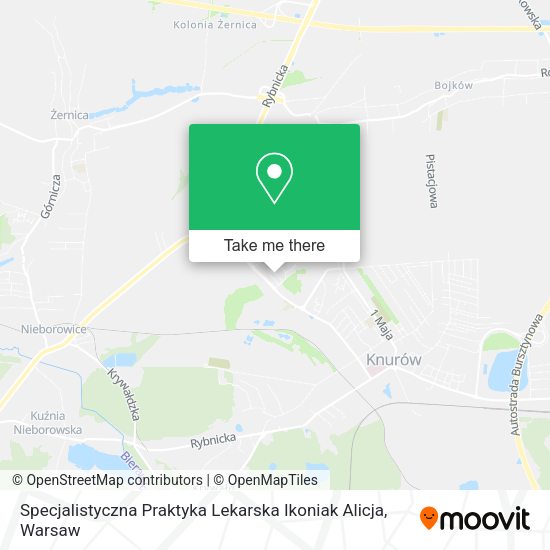 Specjalistyczna Praktyka Lekarska Ikoniak Alicja map