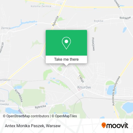 Antex Monika Paszek map