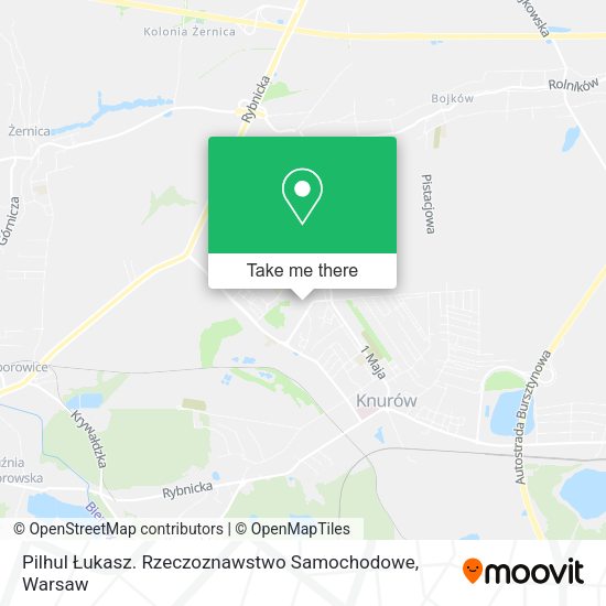 Pilhul Łukasz. Rzeczoznawstwo Samochodowe map