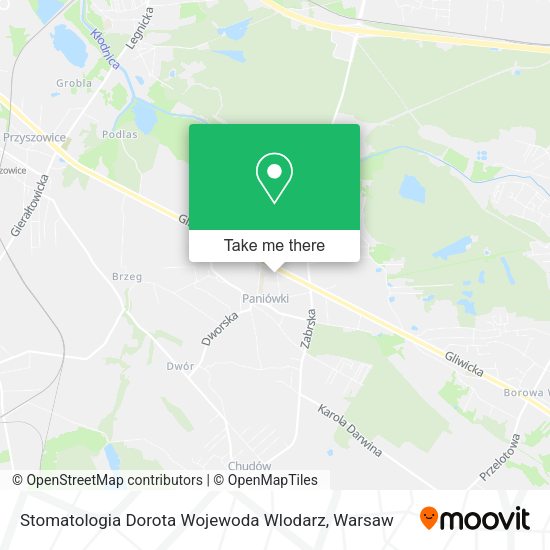 Stomatologia Dorota Wojewoda Wlodarz map