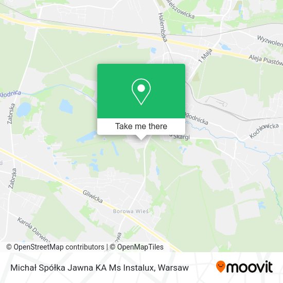 Michał Spółka Jawna KA Ms Instalux map