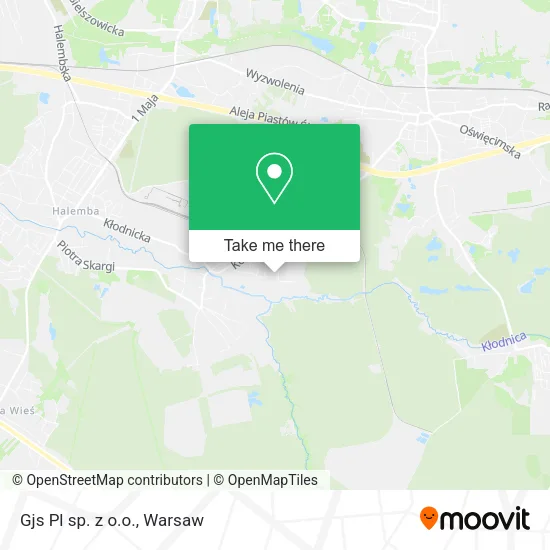 Карта Gjs Pl sp. z o.o.