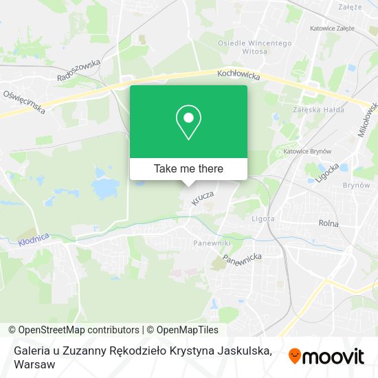 Galeria u Zuzanny Rękodzieło Krystyna Jaskulska map