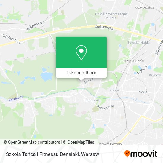 Szkoła Tańca i Fitnessu Densiaki map