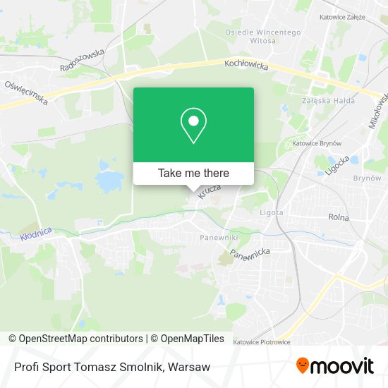 Profi Sport Tomasz Smolnik map