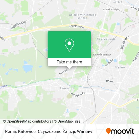 Remix Katowice. Czyszczenie Żaluzji map