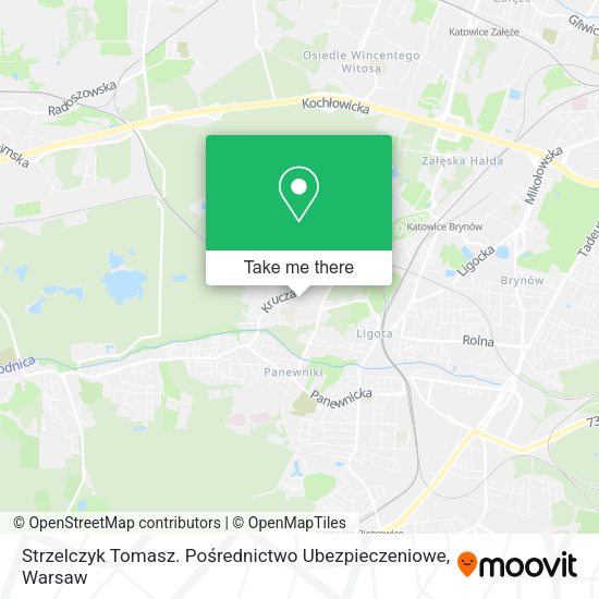 Strzelczyk Tomasz. Pośrednictwo Ubezpieczeniowe map