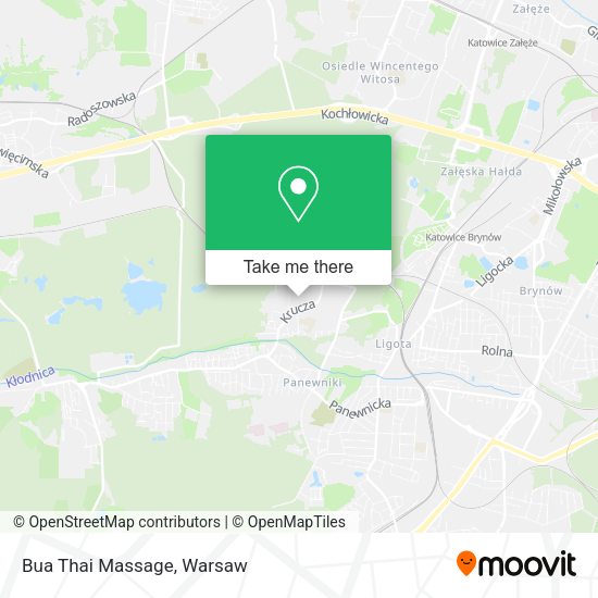 Bua Thai Massage map