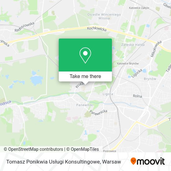 Tomasz Ponikwia Usługi Konsultingowe map