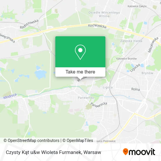 Карта Czysty Kąt u&w Wioleta Furmanek