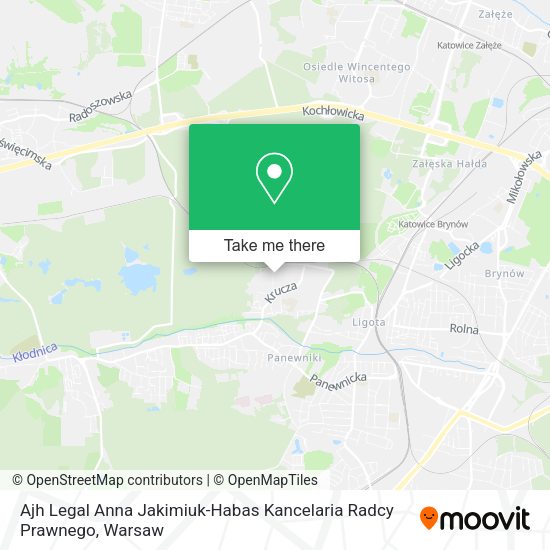 Ajh Legal Anna Jakimiuk-Habas Kancelaria Radcy Prawnego map