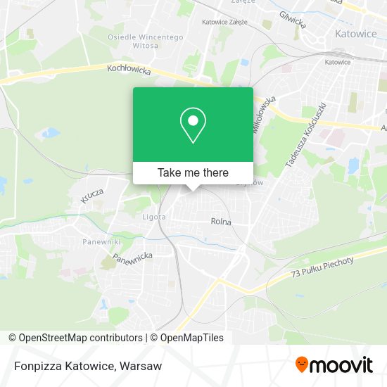 Fonpizza Katowice map