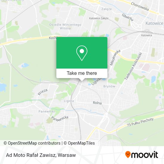 Ad Moto Rafał Zawisz map