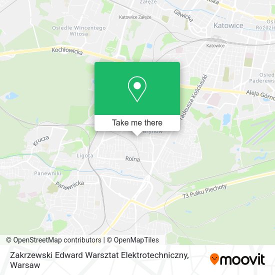 Zakrzewski Edward Warsztat Elektrotechniczny map