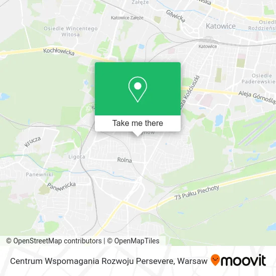 Карта Centrum Wspomagania Rozwoju Persevere