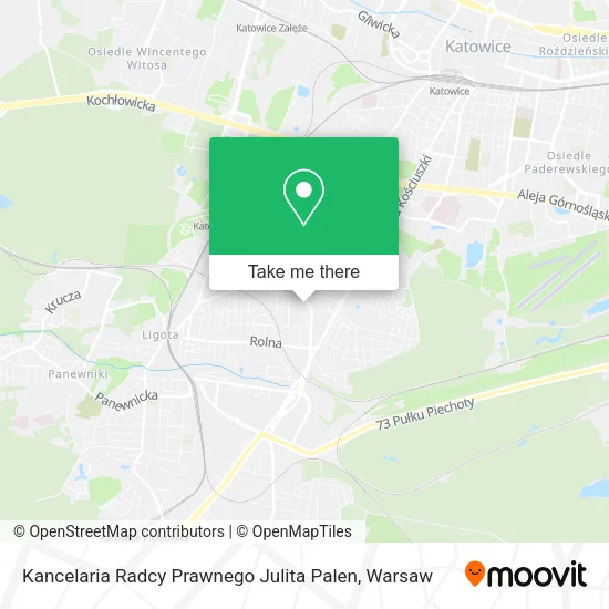 Kancelaria Radcy Prawnego Julita Palen map
