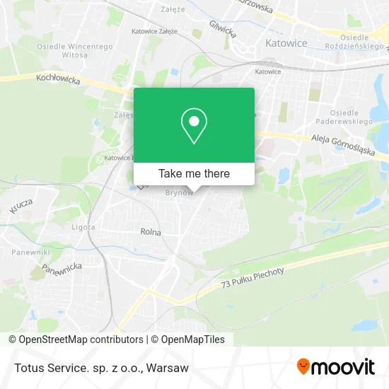 Карта Totus Service. sp. z o.o.