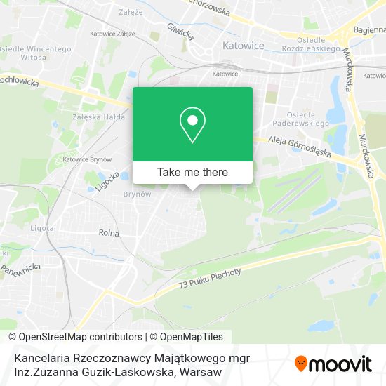 Kancelaria Rzeczoznawcy Majątkowego mgr Inż.Zuzanna Guzik-Laskowska map