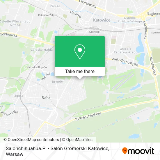 Карта Salonchihuahua.Pl - Salon Gromerski Katowice