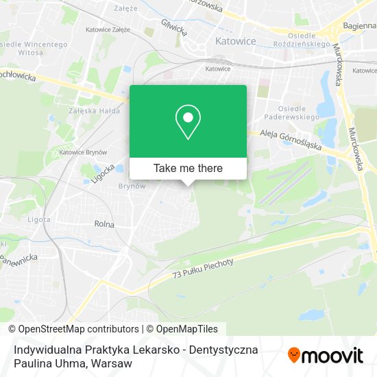 Indywidualna Praktyka Lekarsko - Dentystyczna Paulina Uhma map