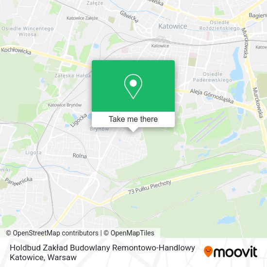 Holdbud Zakład Budowlany Remontowo-Handlowy Katowice map