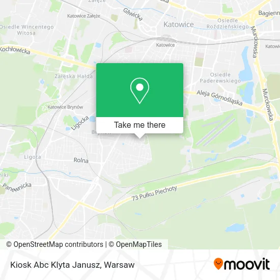 Карта Kiosk Abc Klyta Janusz