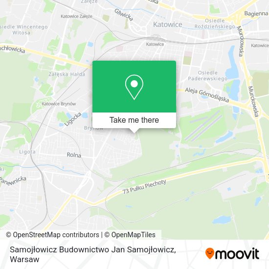 Samojłowicz Budownictwo Jan Samojłowicz map