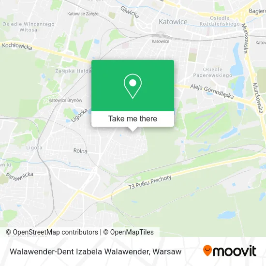 Walawender-Dent Izabela Walawender map