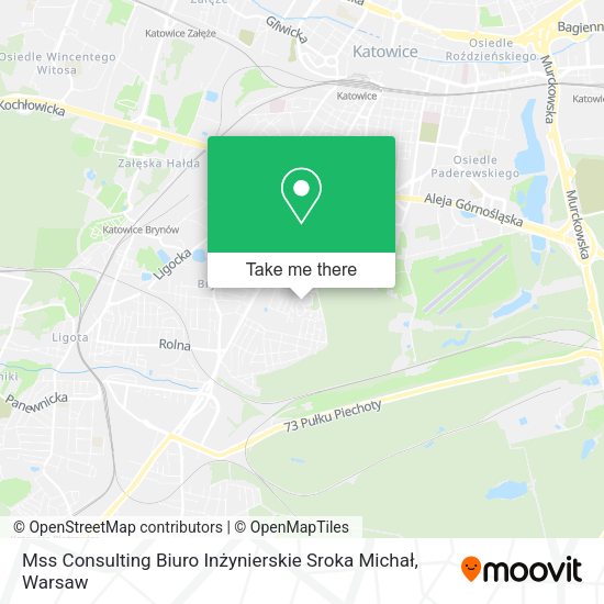 Mss Consulting Biuro Inżynierskie Sroka Michał map