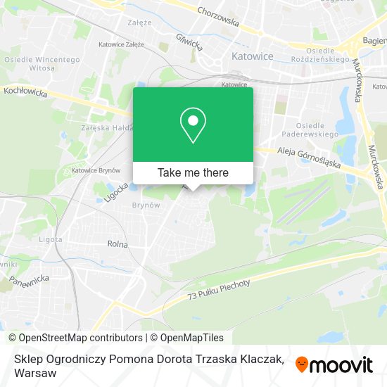 Sklep Ogrodniczy Pomona Dorota Trzaska Klaczak map