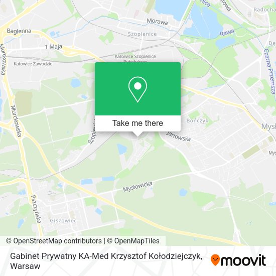 Gabinet Prywatny KA-Med Krzysztof Kołodziejczyk map