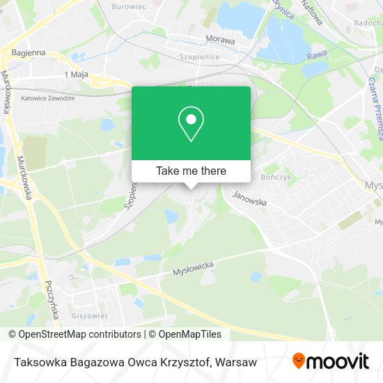 Карта Taksowka Bagazowa Owca Krzysztof