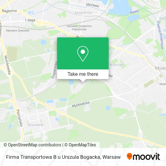 Firma Transportowa B u Urszula Bogacka map