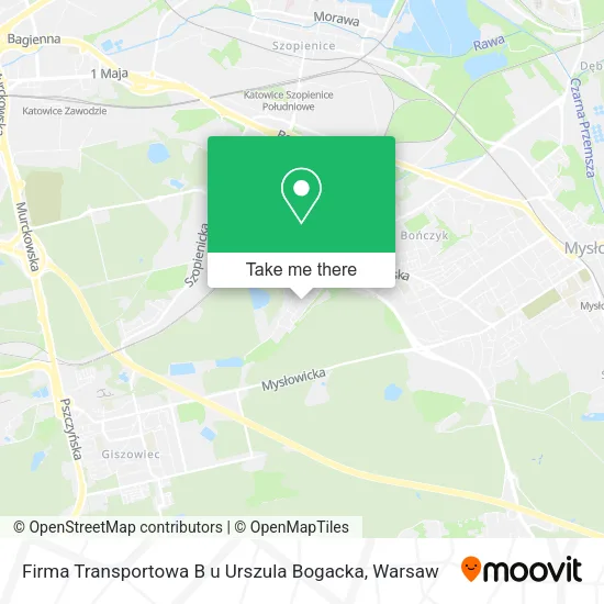 Firma Transportowa B u Urszula Bogacka map