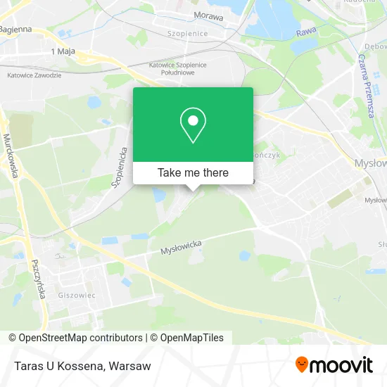 Карта Taras U Kossena