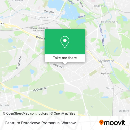 Карта Centrum Doradztwa Promanus