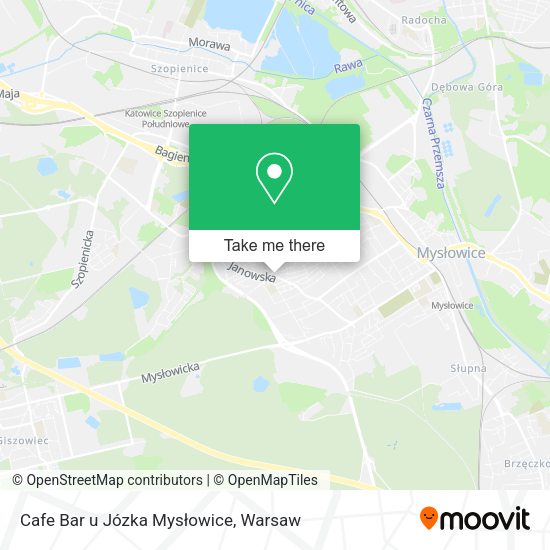 Cafe Bar u Józka Mysłowice map