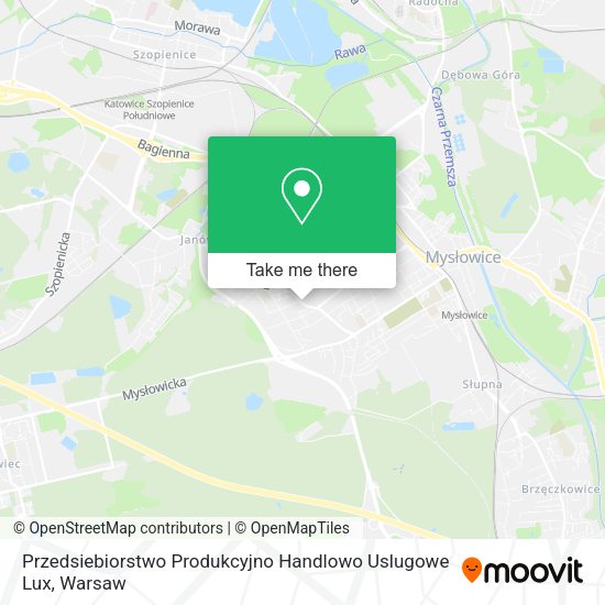 Przedsiebiorstwo Produkcyjno Handlowo Uslugowe Lux map